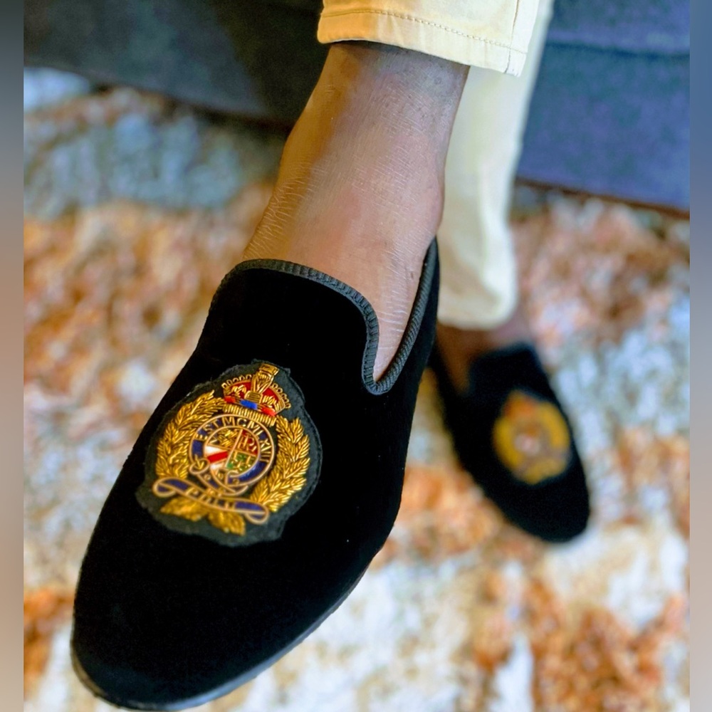 Authentic Ralph Lauren loafer slipper shoes